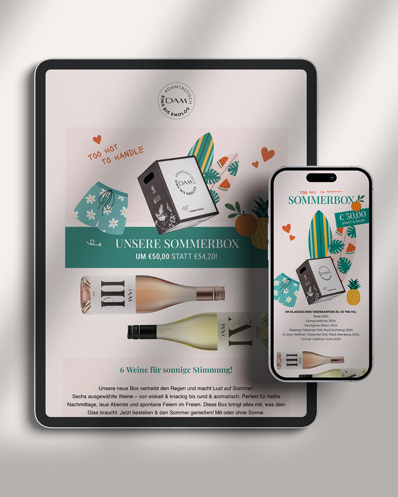Digital / Newsletter / Weingut Dam